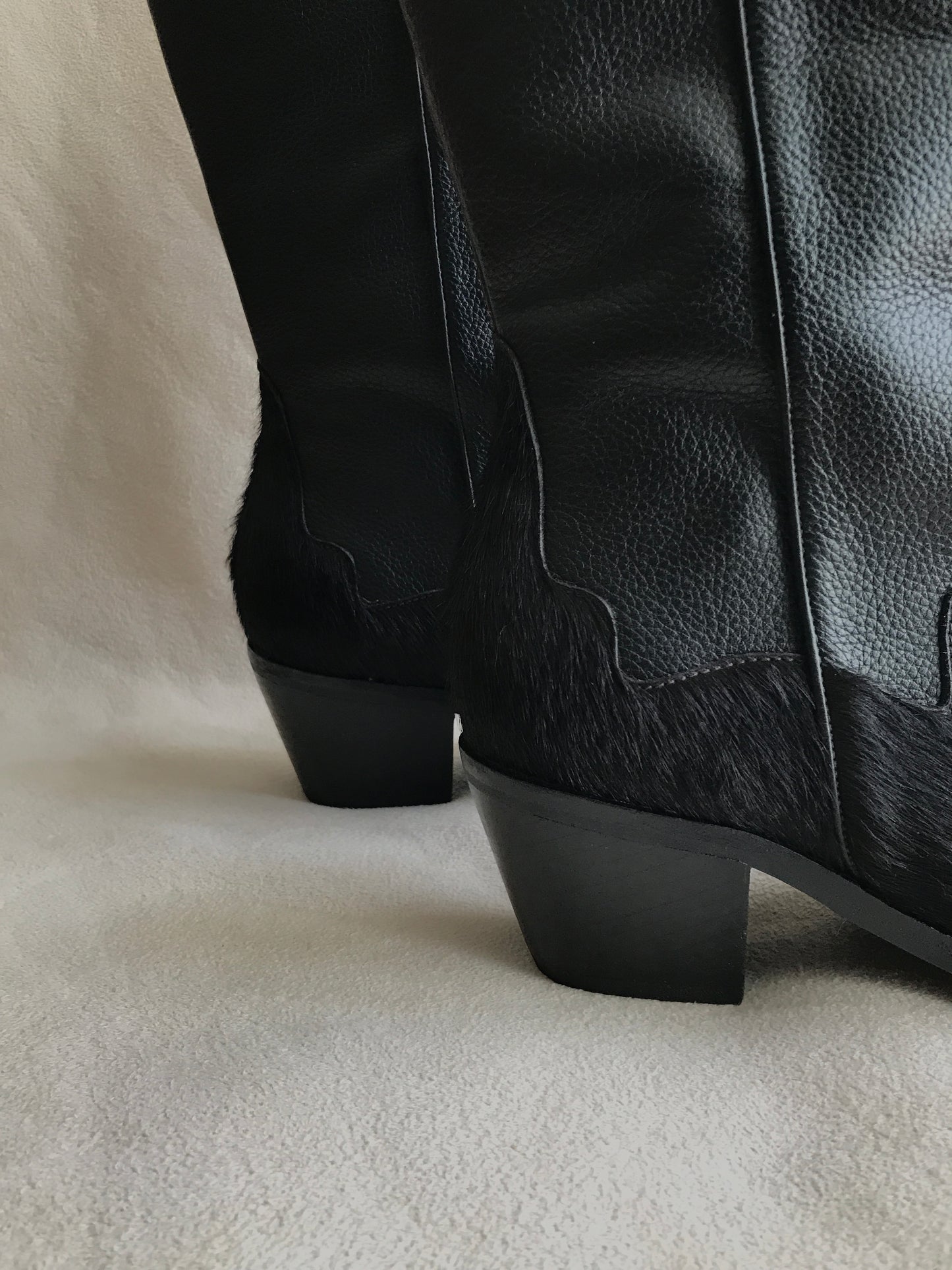 Bota cowboy Arantza - Negro