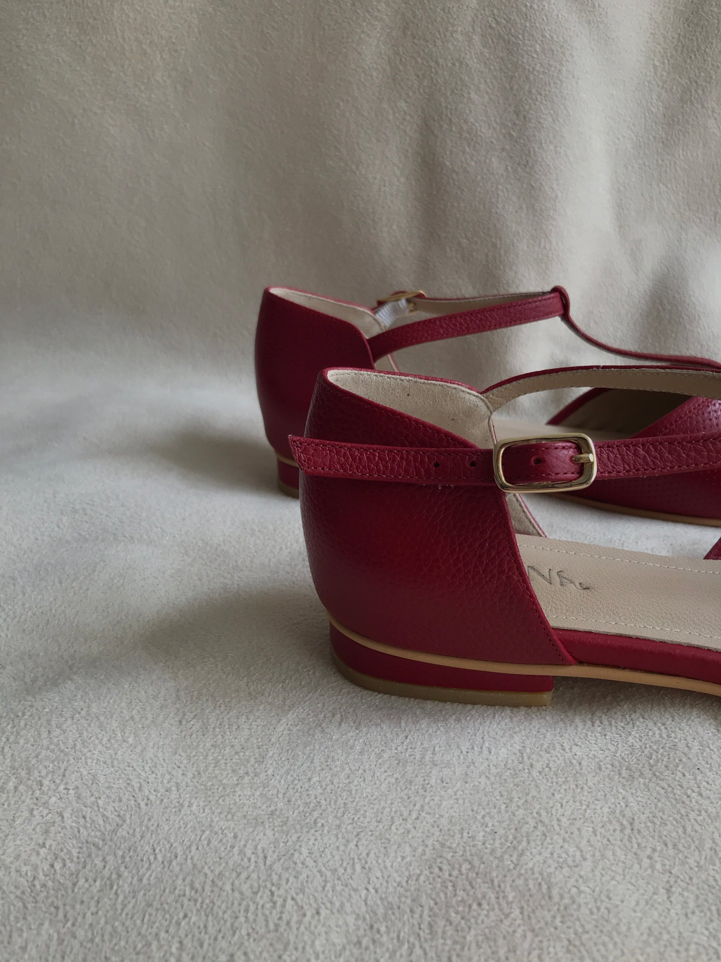 Balerinas Nuria - Rojo cherry