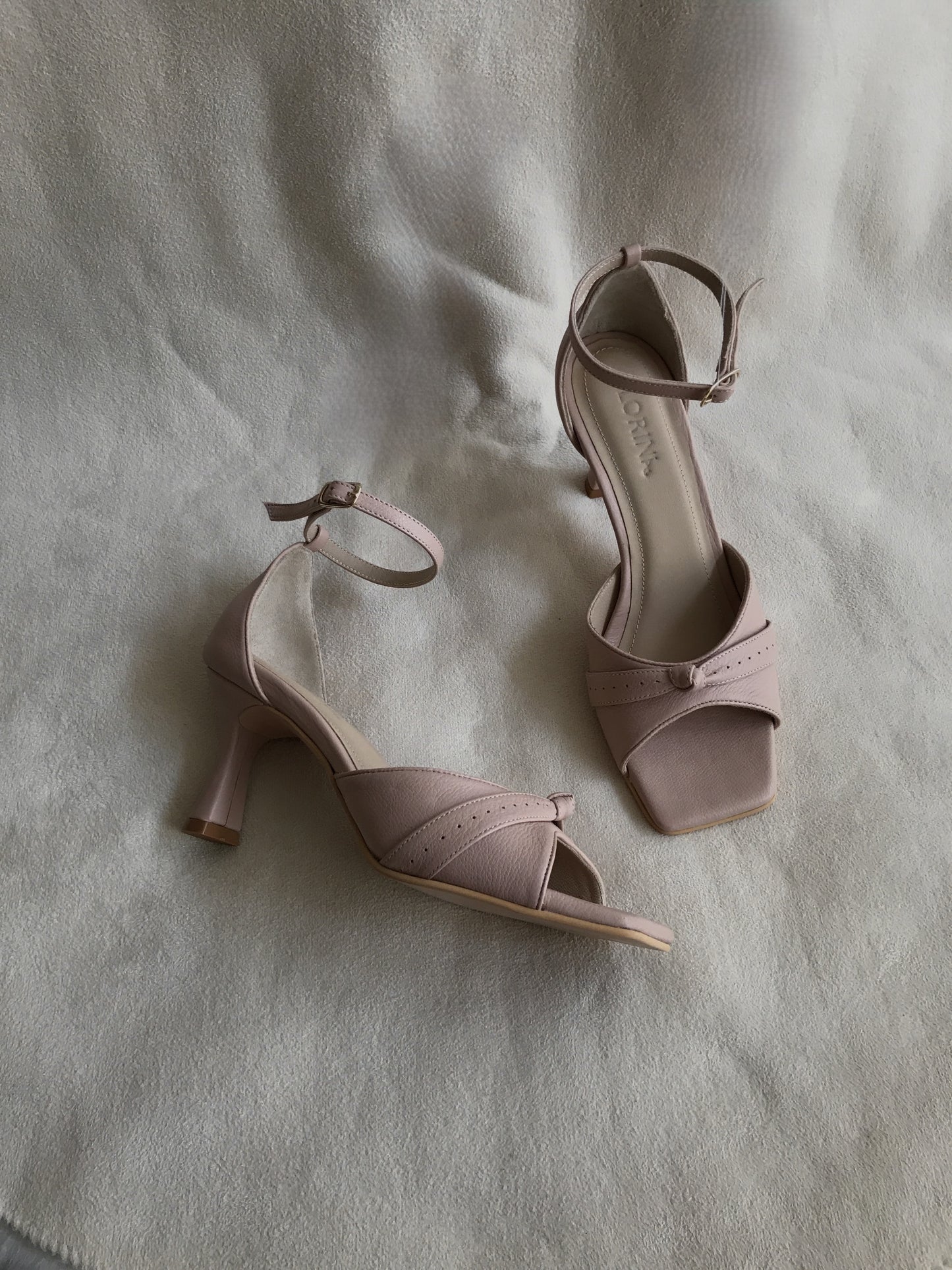 Sandalia Bruna - Rosado pastel