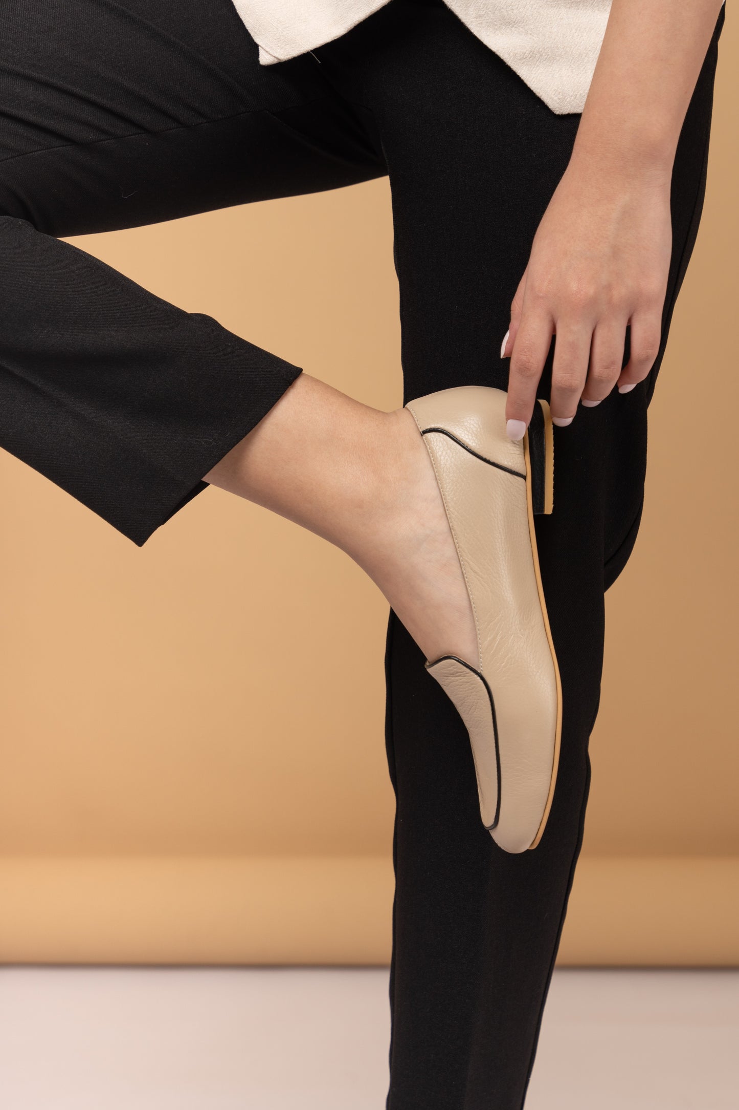 Mocasín Zoe - Beige