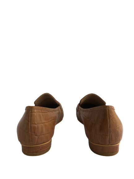 Sutton Moccasin - Camel Crocco