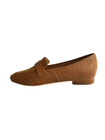 Sutton Moccasin - Camel Crocco