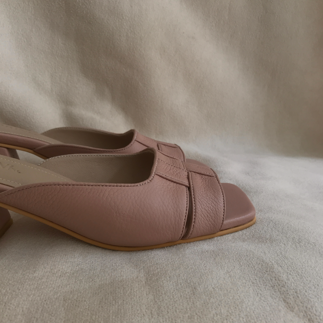 Sandalia Mila - Palo rosa