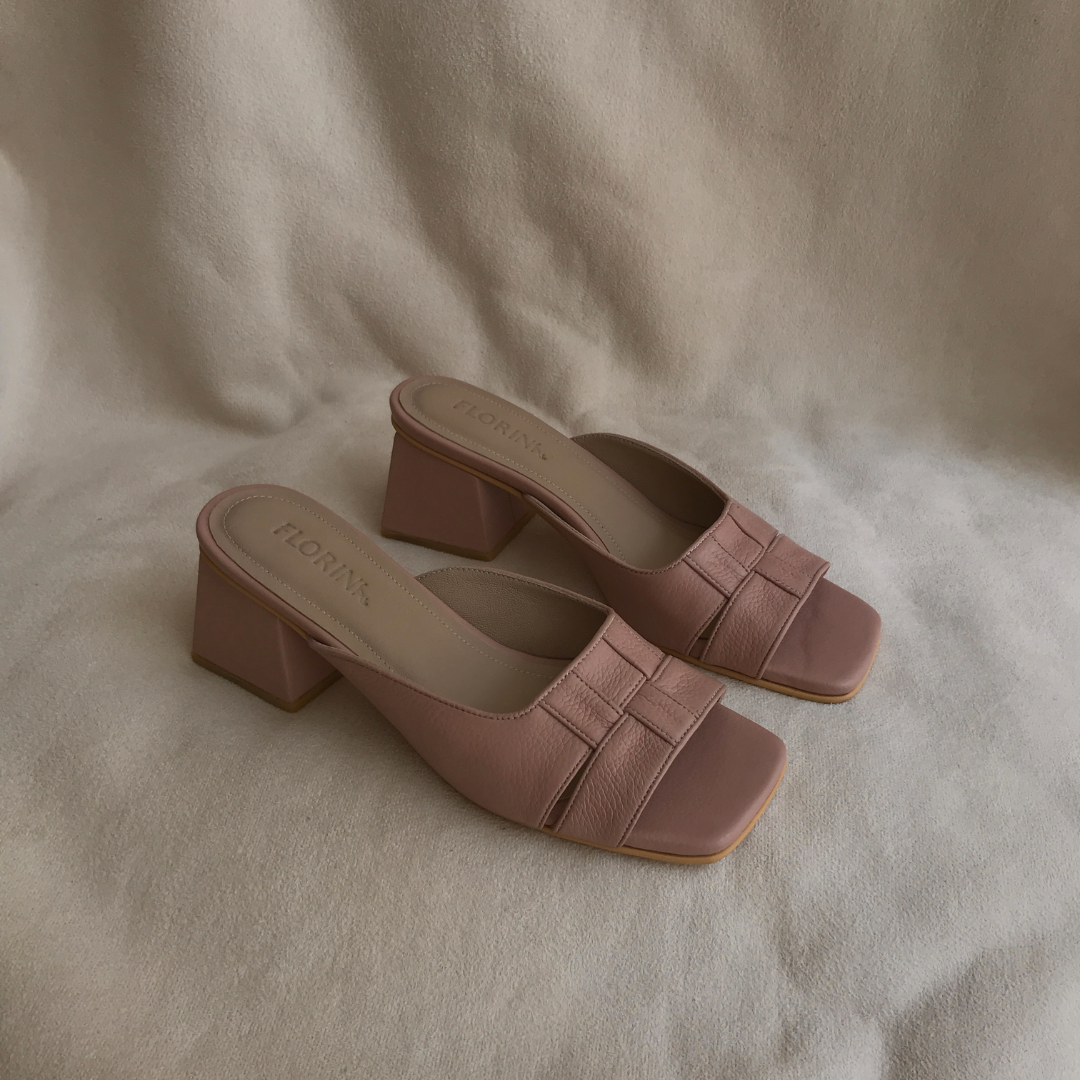 Sandalia Mila - Palo rosa