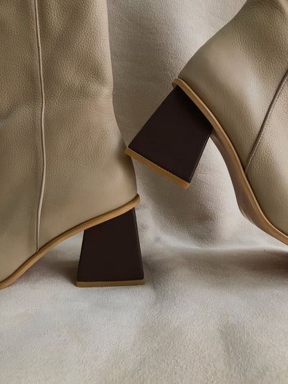 Botín Romina - Beige