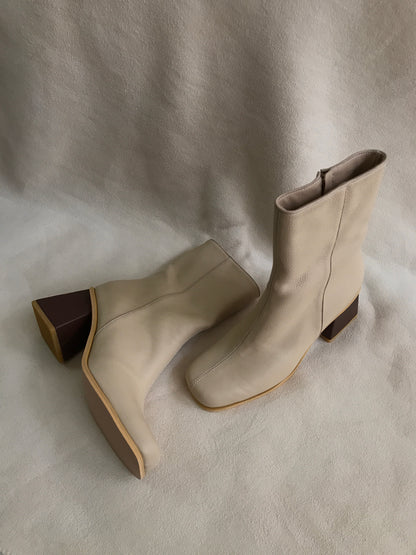 Botín Romina - Beige