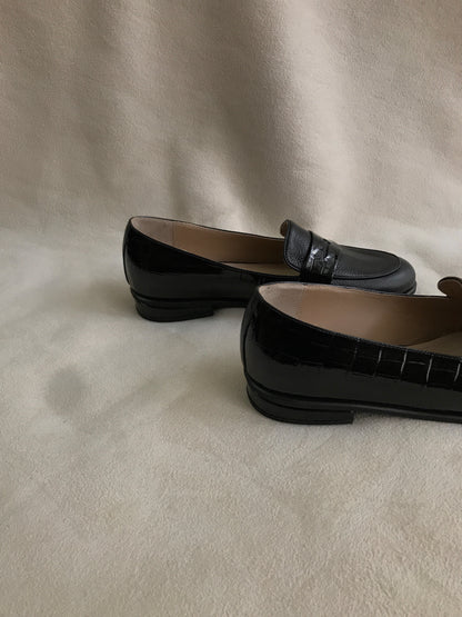 Marcia Moccasin - Black