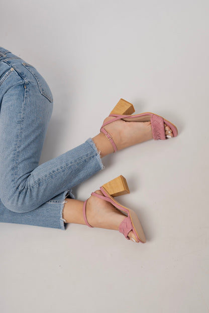 Sandália Amalfi - Rosa Chiclete