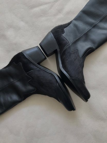 PRE ORDER - Bota cowboy Arantza - Negro
