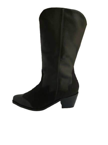 PRE ORDER - Bota cowboy Arantza - Negro