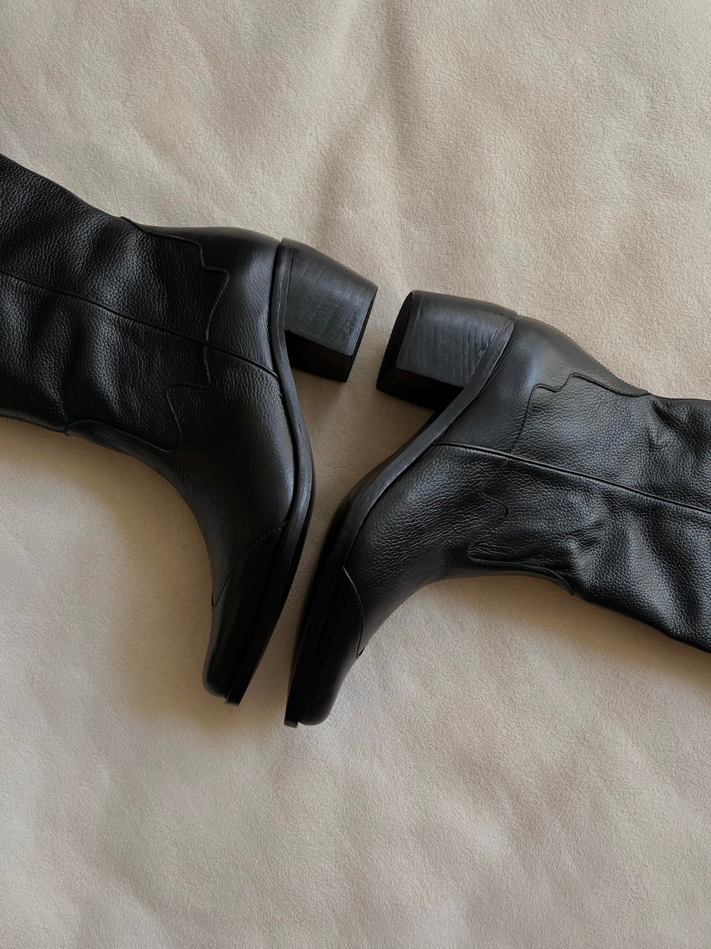 Bota cowboy Arantza - Negro