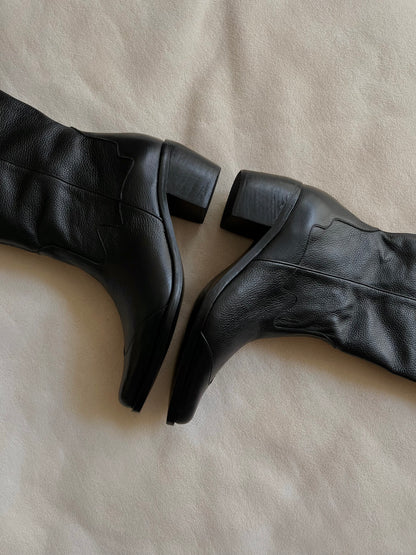 Bota cowboy Arantza - Negro