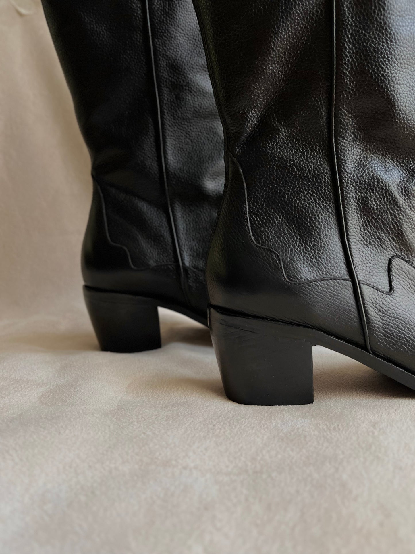 Bota cowboy Arantza - Negro