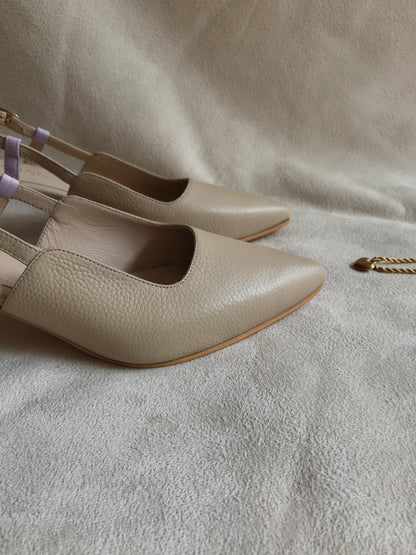 Mary Heels - Beige