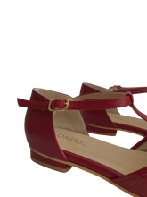 Load image into Gallery viewer, Nuria Ballerinas - Cherry Red
