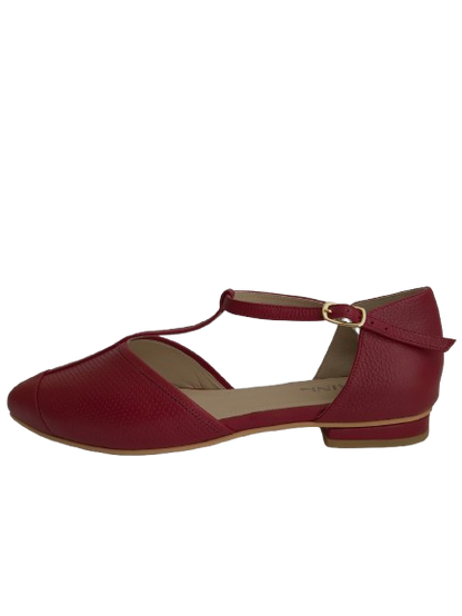 Balerinas Nuria - Rojo cherry
