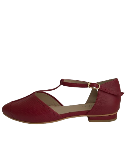 Nuria Ballerinas - Cherry Red