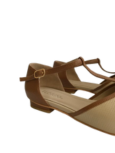 Load image into Gallery viewer, Nuria Ballerinas - Camel/Beige
