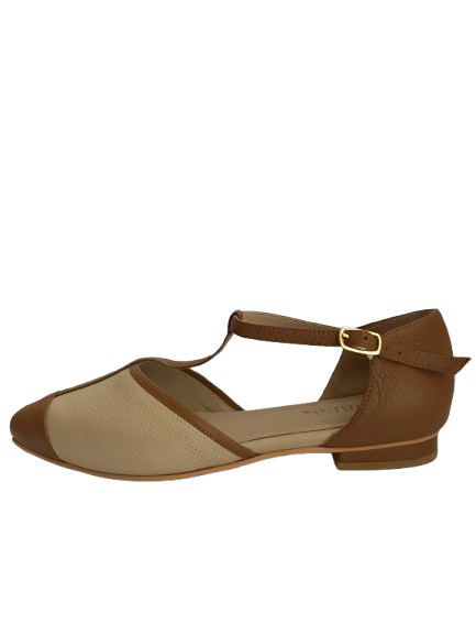 Balerinas Nuria - Camel/Beige