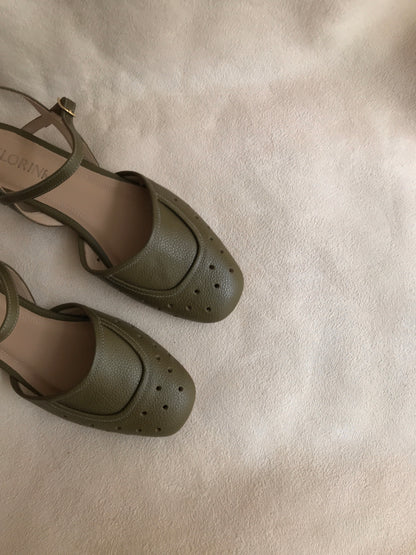 Flat Vera - Verde Botella