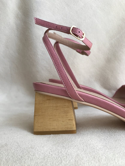 Sandalia Amalfi - Rosado chicle