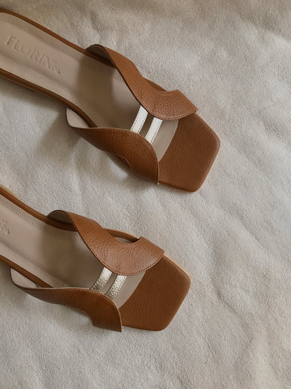 Sandalia Sol - Camel