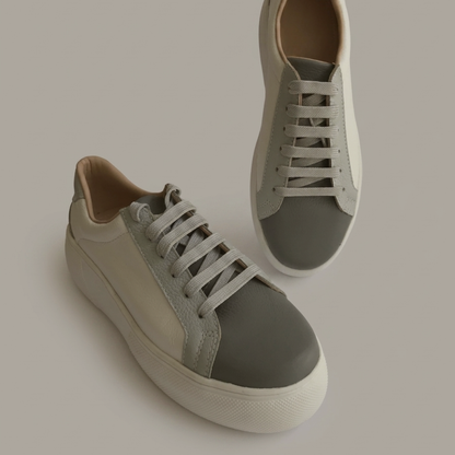 Lara Sneaker - Cinza/Branco