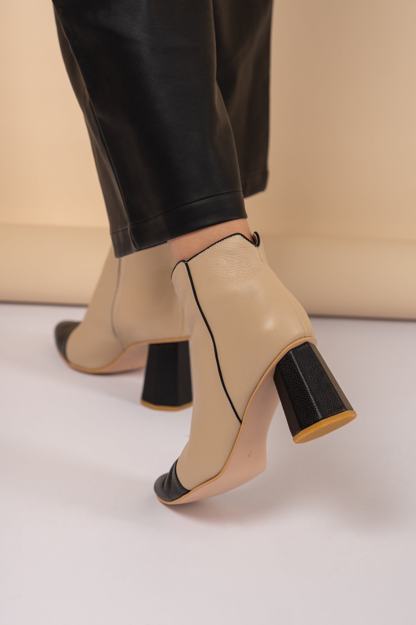 Botín Roma - Beige