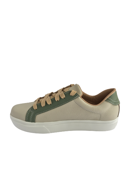 Oli Sneaker - Verde Oliva/Marfim