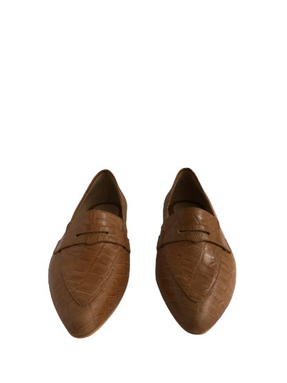 Sutton Moccasin - Camel Crocco