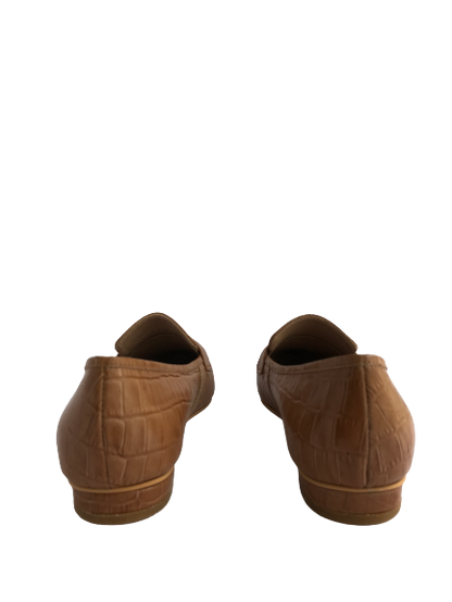 Sutton Moccasin - Camel Crocco