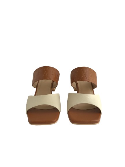 Sandalia Siena - Marfil/Camel