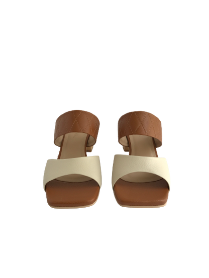 Sandalia Siena - Marfil/Camel