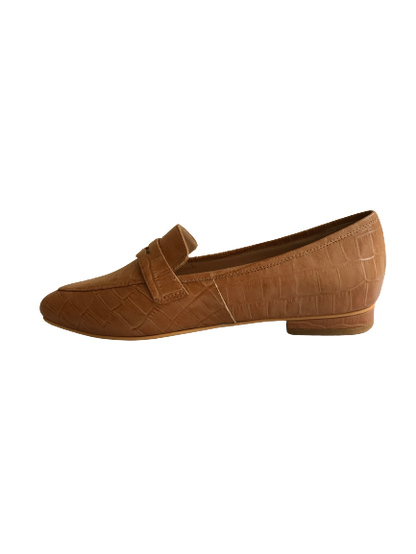 Sutton Moccasin - Camel Crocco