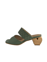 Load image into Gallery viewer, Siena Sandal - Olive Green
