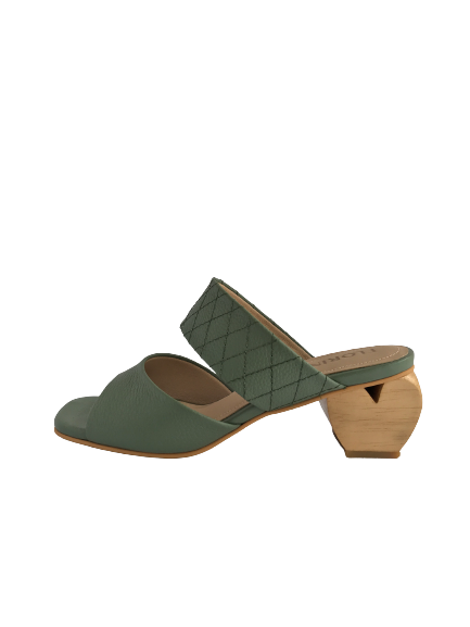 Siena Sandal - Olive Green